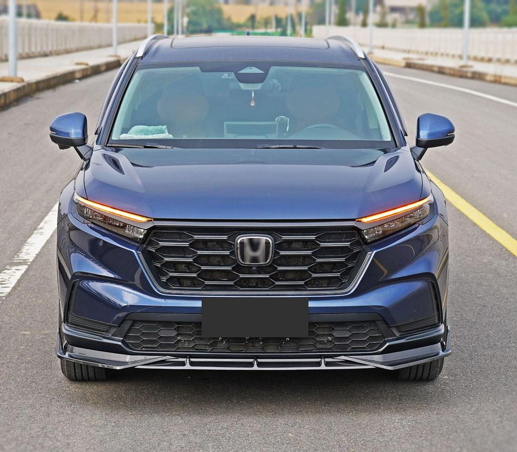 Honda CR-V 2023 (Ciclone DC): Diffusore Posteriore, Splitter Anteriore, Spoiler Posteriore, Finitura Griglia, Kit Carrozzeria con Lamelle.