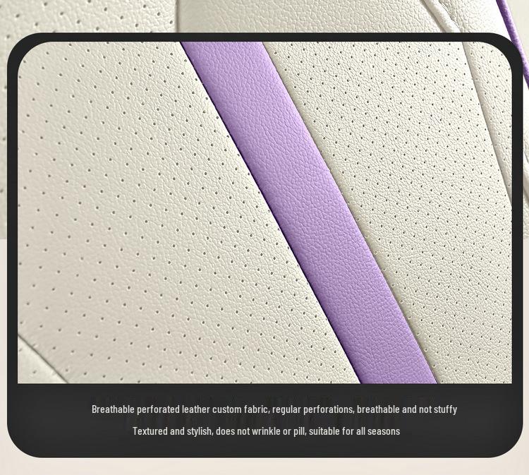 New Model Perforated Leather Car Seat Cushion for Xingrui L - Universal, All-Season Comfort