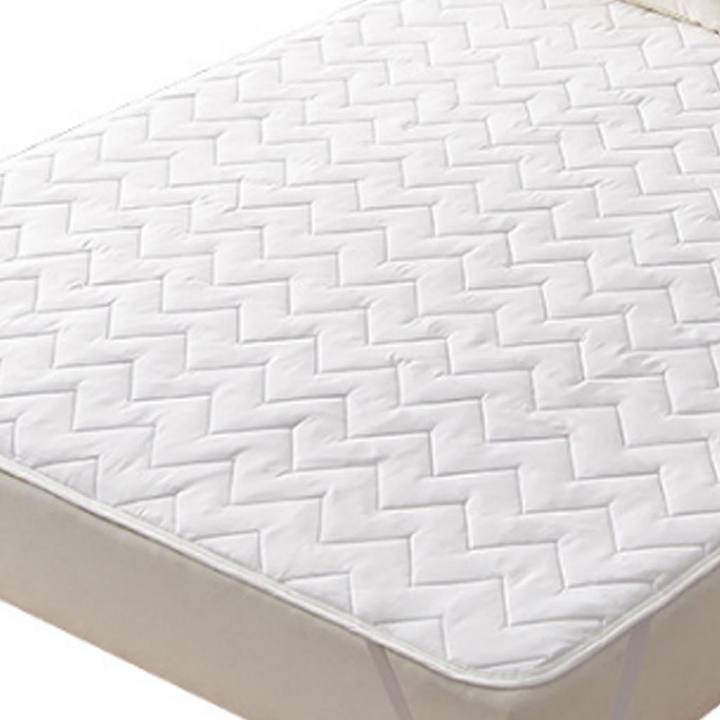 Mattress Pad Professional Slip Resistance Soft Comfortable Breathable Easy Care Single Quilted Bed