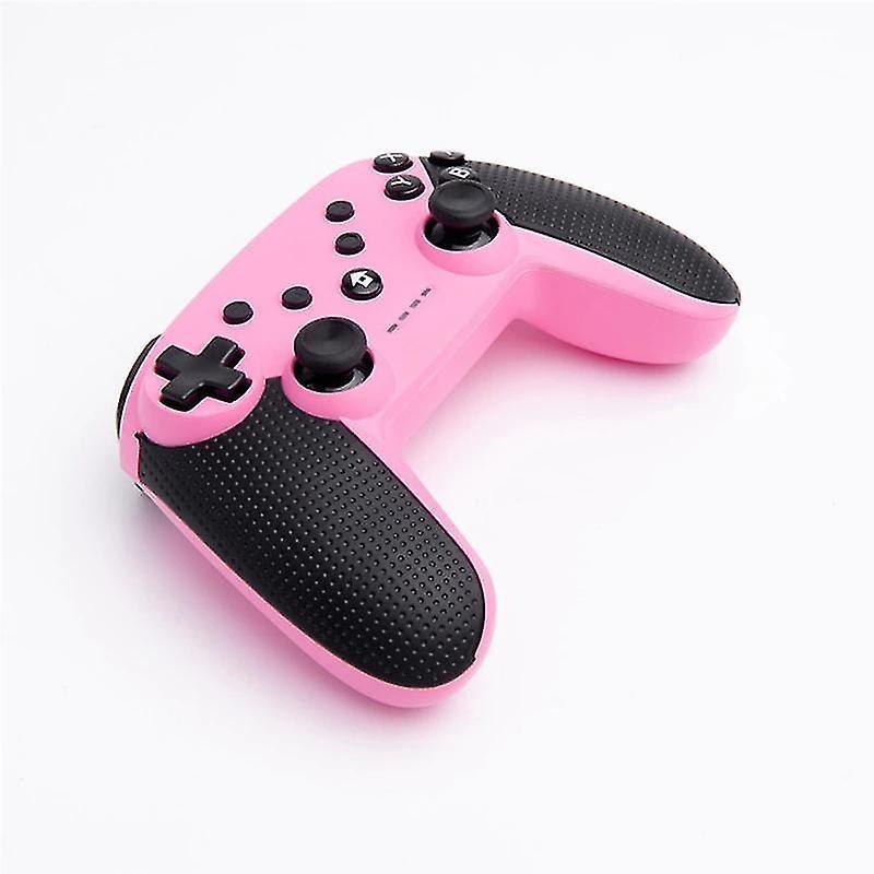 For Wireless Game Joystick Bluetooth Gamepad for Nintendo Switch Lite Pro Controller Pink Black | WS