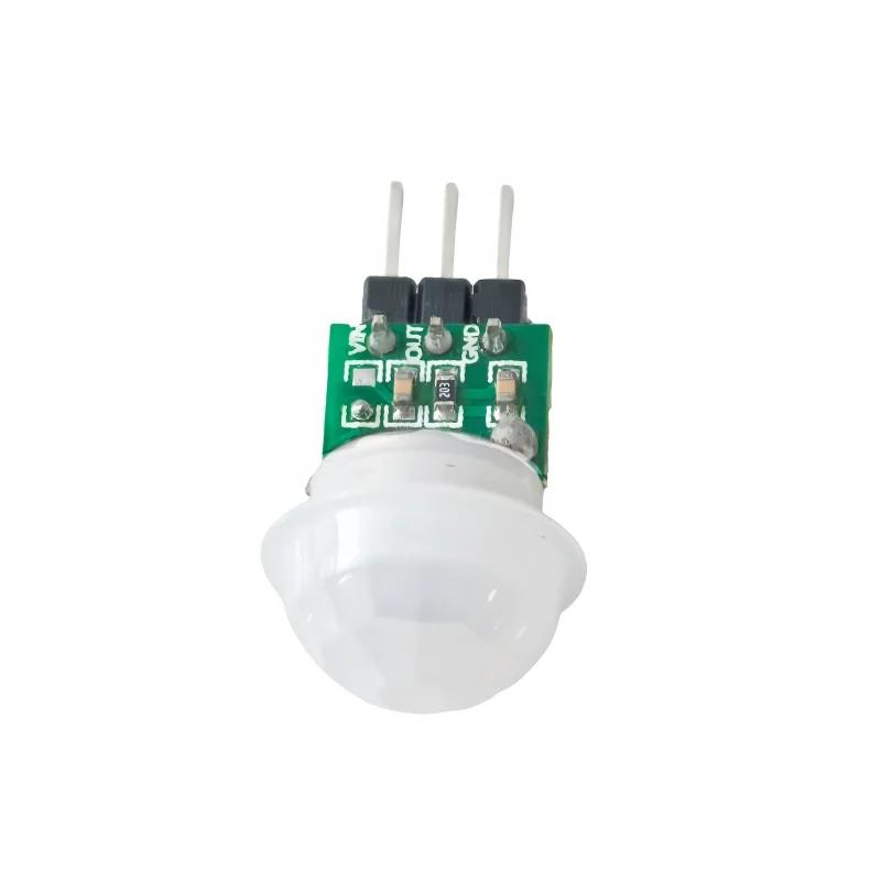 1pcs Mini IR Pyroelectric Infrared PIR Motion Human Sensor Automatic Detector Module AM312 Sensor DC 2.7 to 12V