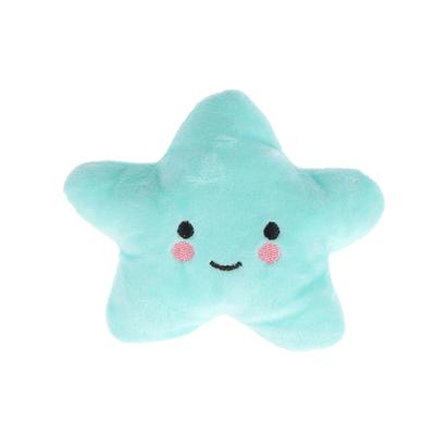 Mini Star Cloud Soft Plush Sounding Toy Colorful Plush Stuffed Doll Dog Pet Toy