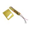 Guitar Control Circuit Board Replacements Prewired Control Plate Bridge Set with Single Coil Pickup Hole Guitar Parts