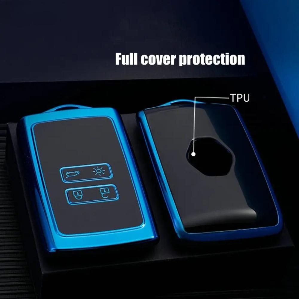 TPU Auto Fernbedienung Schlüsselhülle Cover Fob für Renault Koleos Kadjar Clio Captur Megane Talisman Espace Zoe Scenic 4 Arkana Dacia Sandero