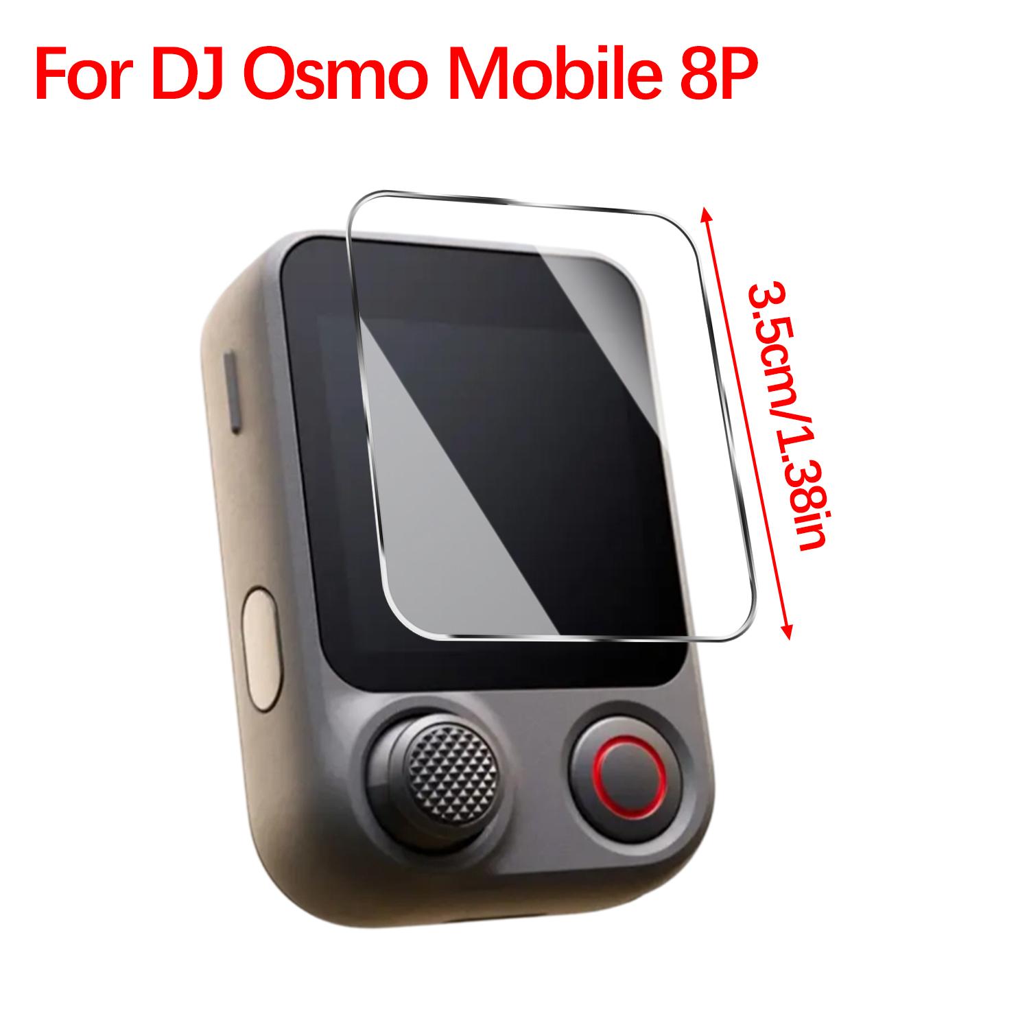 Закаленное стекло Защитные пленки для экрана для DJI Osmo Mobile 8P FrameTap 9H Высокая четкость Прозрачные Антицарапины Без пузырей 1PCS