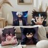 M-My Hero Academia Dabi Pillow Case Cushion Cover Soft Cute Throw Pillow Case For Car Sofa Pillowcase Polyester With Zipper