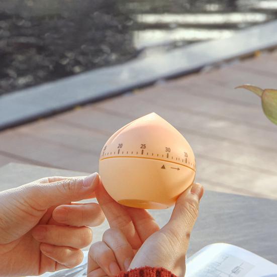 Timer Vegetable Fruit Shaped Mechanical ABS Creative Cooking Time Reminder for Home