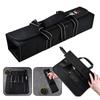 Chef Knife Bag Cleaver Knives Black Canvas Roll Bags Scabbard Portable Storage Carry Organizer Kitchen Tools Knives Holder