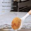 Eco-friendly Long Handle Wooden Dishwashing Brush - Multi-functional Kitchen Cleaning Tool