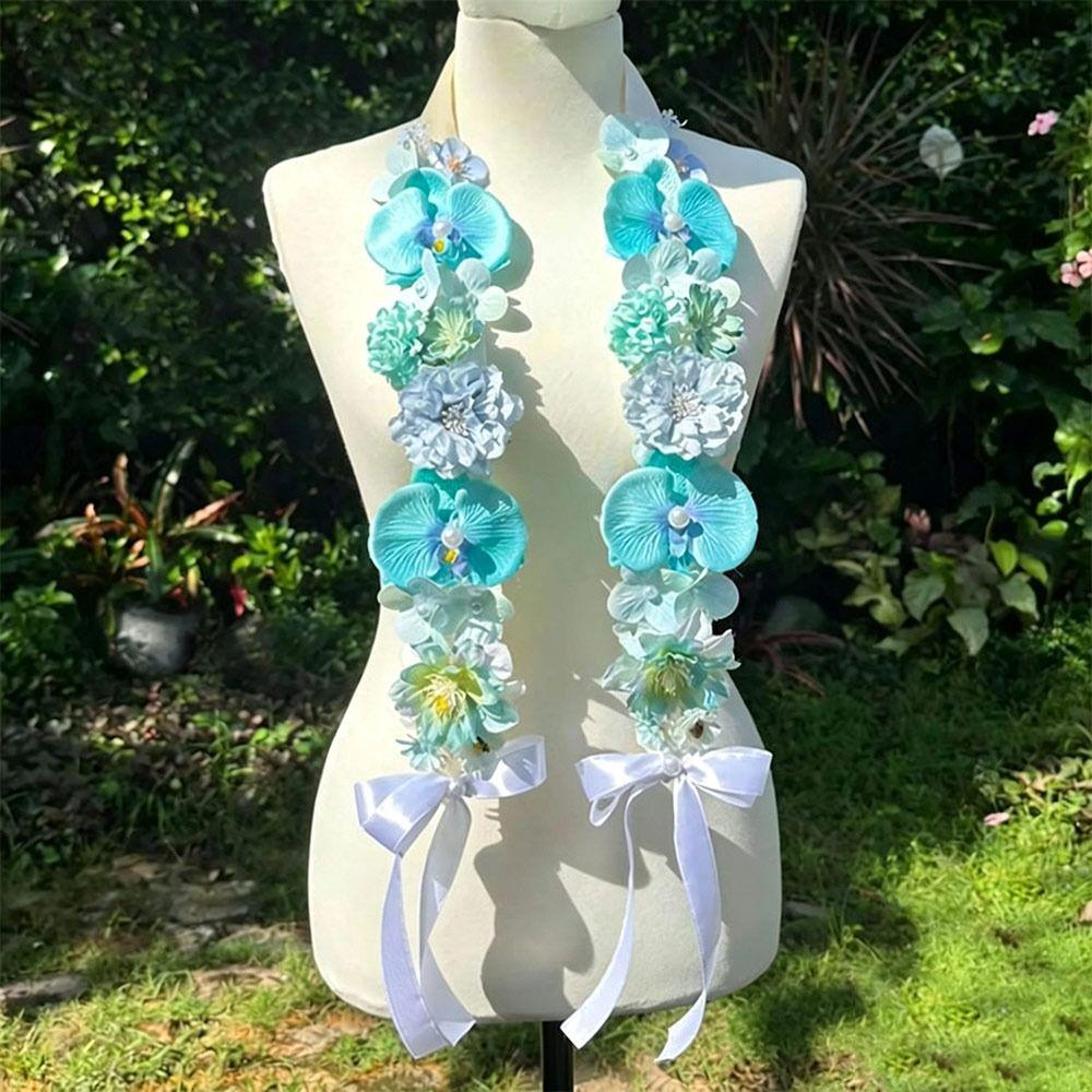 Elegant Style Satin Flower Shawl Artificial Flowers Flower Lei New Floral Sash Wedding