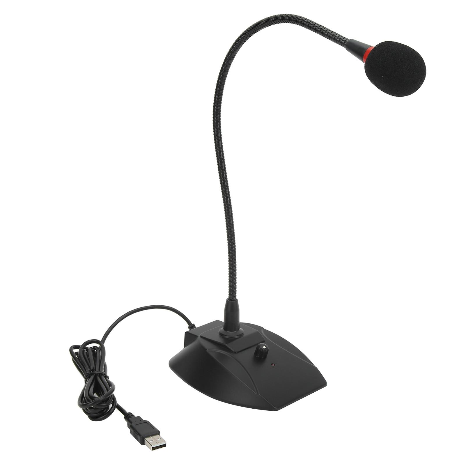 

USB-проводной конференц-микрофон, настольный конденсаторный микрофон с гусиной шеей для компьютерного онлайн-класса