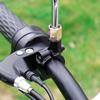 2Pcs 7/8" Handlebar Rearview Mount Holder Adapter 8mm/10mm Thread Motorcycle Handlebar Mount Holder Clamp