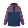 Waterproof Windproof Stand Collar Zipper Jacket Men Jacket Violet Meteor A68XFESS