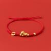 Chinese Style Horse Year Bracelet 2026 Horse Year Fortune Bracelet Lucky Pony Red Rope  Girls