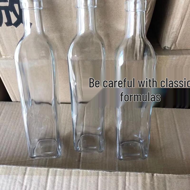 Набор стеклянных дозаторов для масла с нажимным механизмом