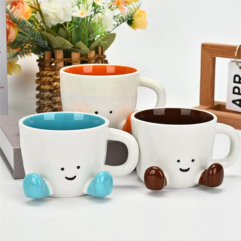 B97A-Coffee Mugs,Cute Funny Mug For Women, 12.8Oz/380Ml Coffee Tea Cups, Office Mug Gift