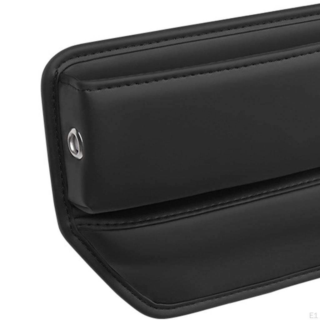 Organizer Storage Box Waterproof PU Leather For Keeping Pocket Necessaries Organized Console Side