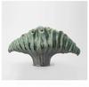 Abstract Ceramic Handicrafts Pleated Flowerpot Shell Vase Wavy Flower Vase Flower Arrangement Home Decoration Accessories