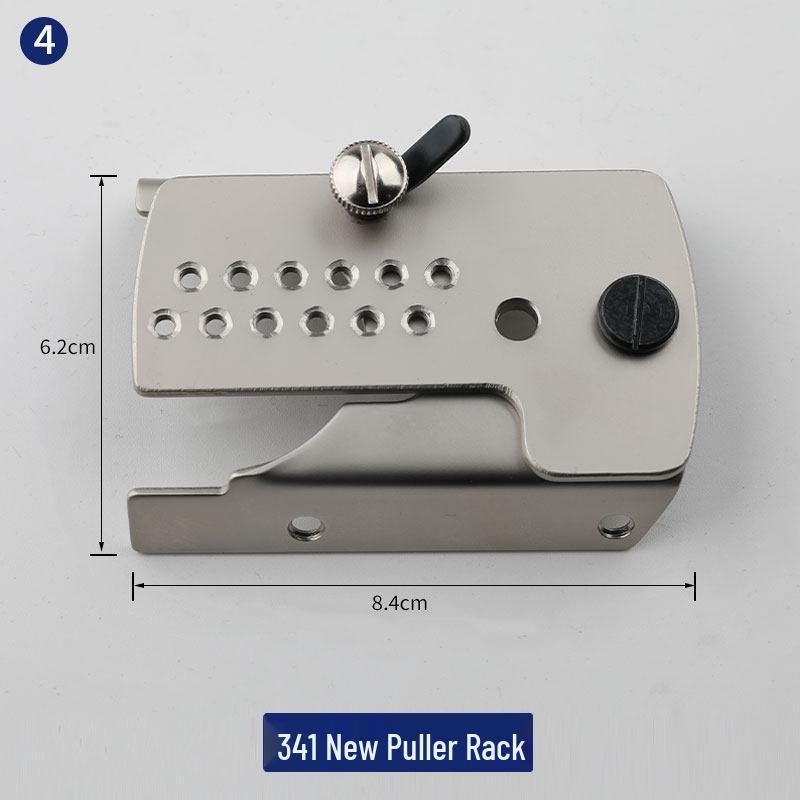 8B High-Speed Sewing Machine Bobbin Holder & Base with Edge Binding Beading Guide