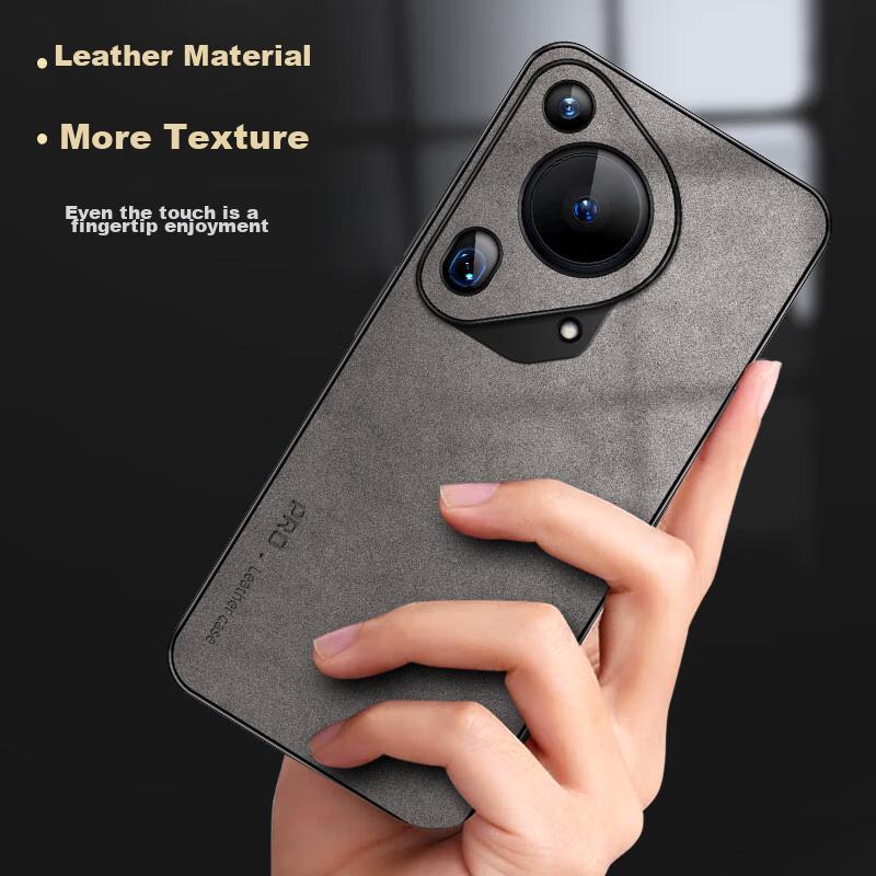 Huawei Pura70Ultra Phone Case, P70 Ultimate Edition Protective Cover, Shockproof Full Coverage Soft, Simple Luxury Silicone Outer Casen, Black
