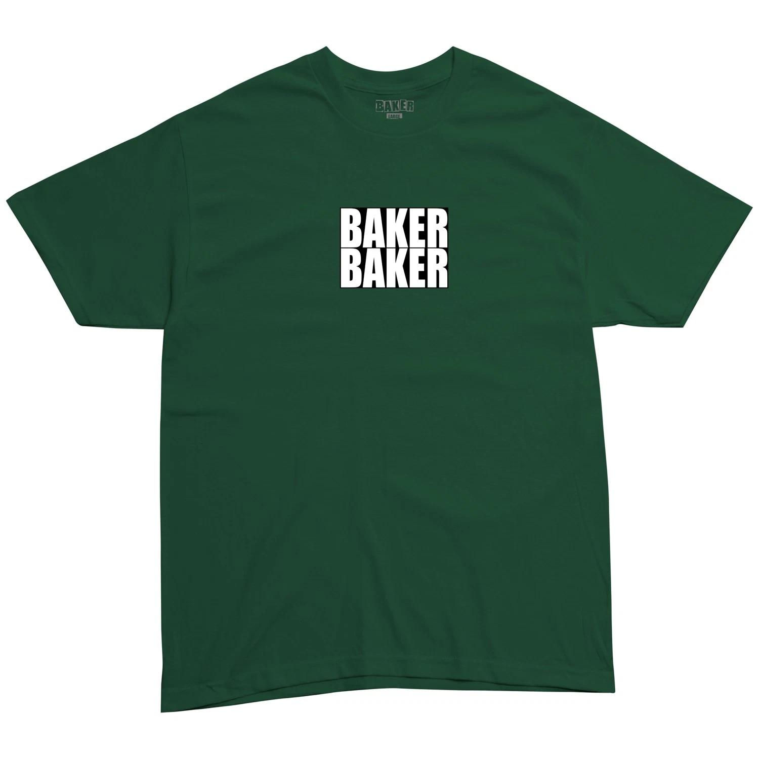 Baker Skateboards Shirt Baker Baker Forest Green 3XL