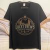 Stylish For Him Summer Tshirt Lucky Brews Regular Human Bar And Grill Short Sleeve Soft Oneck Women Tops Relaxed Fit Tshirt