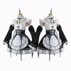 Anime Game Re:zero Kara Hajimeru Isekai Seikatsu Costume Clothes Wig Ram Rem Cosplay Maid Uniform Woman