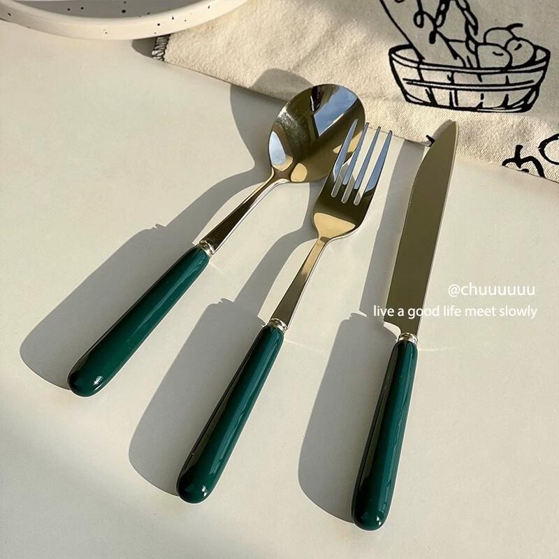 ZISIZ 304 Stainless Steel 3-Piece Cutlery Set