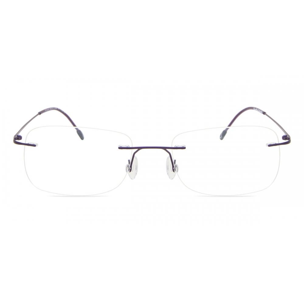 

Rimless Rectangle Purple Smartbuy Collection Bethanana Ttgv01 12m Fashion Unisex Eyeglasses Purple/52