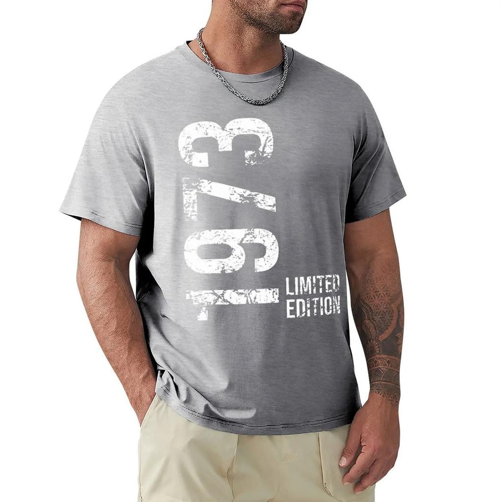 Novinka 50. 50 let Retro Vintage 1973 Trička Grafická Bavlna Streetwear Krátký Rukáv Narozeninové Dárky Letní Styl Tričko Muži