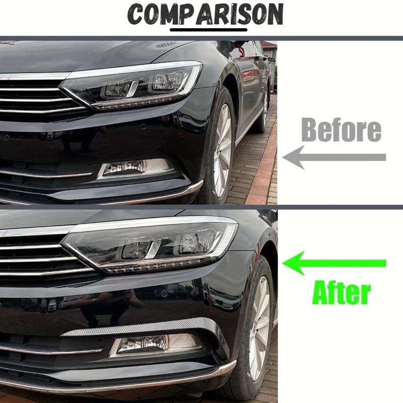 1pair for Volkswagen Passat B8 (overseas Passat) front bumper fog light wind blade decorative strip car sticker modification