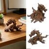 Yousheng 3D Printed Chinese Dragon Ornament, Dragon Fish Tank Decoration, Desktop Dragon Sculpture, Creative Dragon Figurine for Aquarium And Home