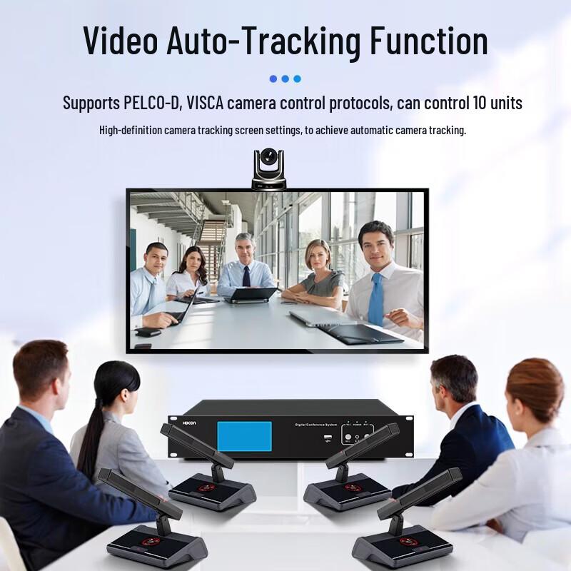 HDCON 5G All-Digital Wireless Conference System Host (CN Version)