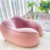 U-Shaped Memory Foam Neck Pillow: Portable Travel Support for Airplanes and Students