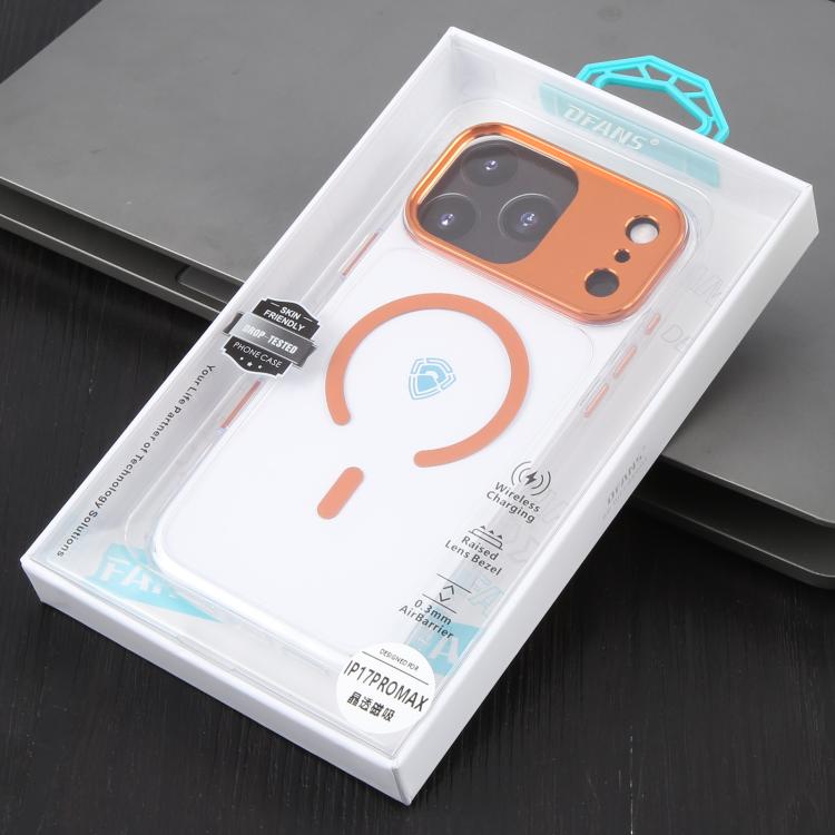 DFANS DESIGN Crystal Clear Series MagSafe Magnetic Transparent Phone Case