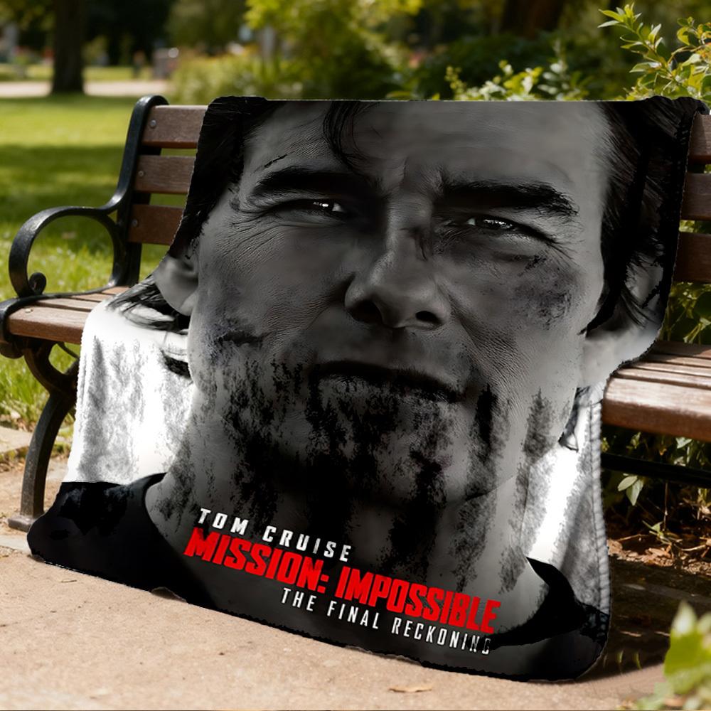 1pc The Last of Us Part Outdoor Flannel Blanket, Cozy & Warm Soft Te Playful Design, Napping Camping,