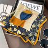 100% Natural Real Silk Scarf Kerchief Foulard Female Bandana Scarves For Women Hijab Tie Shawl Wraps Square Popular Headkerchief
