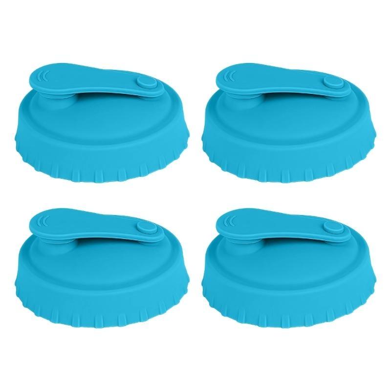 Efficient Silicone Can Covers Preserve Beverage Leak Proof Design Universal Fit Most Can Dishwasher Safe Sustainable