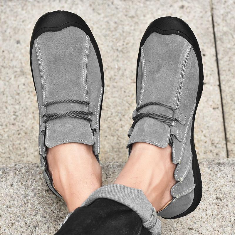 Men’s Moccasins Loafer Driving Shoes Comfort Flats Casual Slip on Summer Plus Size Handmade Outdoor Shoes Anti Slip