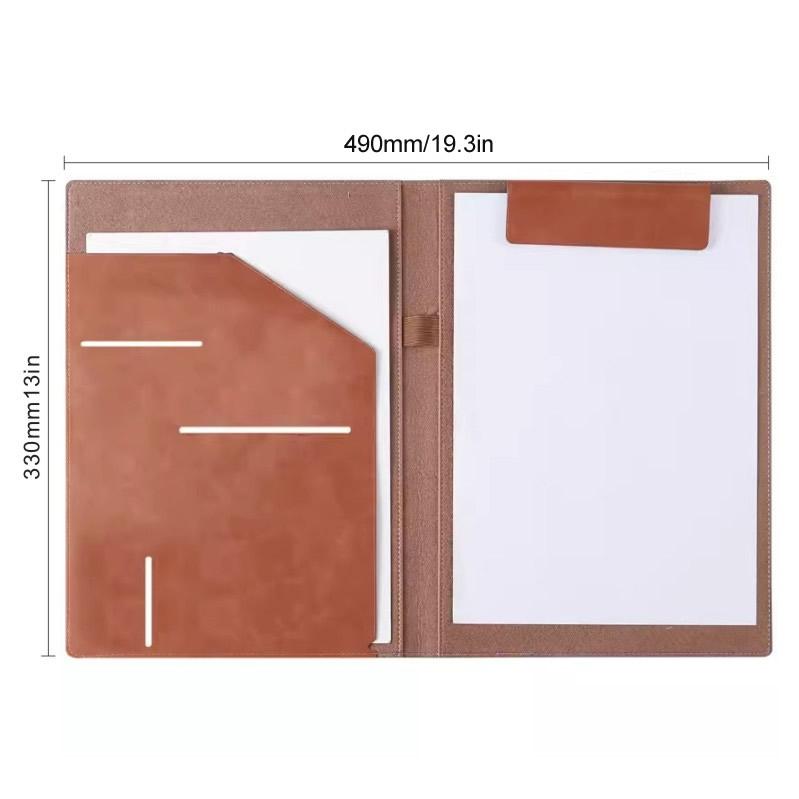 

А4 Деловая папка Кожаная Подписание этого контракта Клип Книга данных Хранение файлов