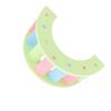 Wooden Hamster Play Bridge Toys   Seesaw Activity Cage for Pet Guinea   Mice Pink