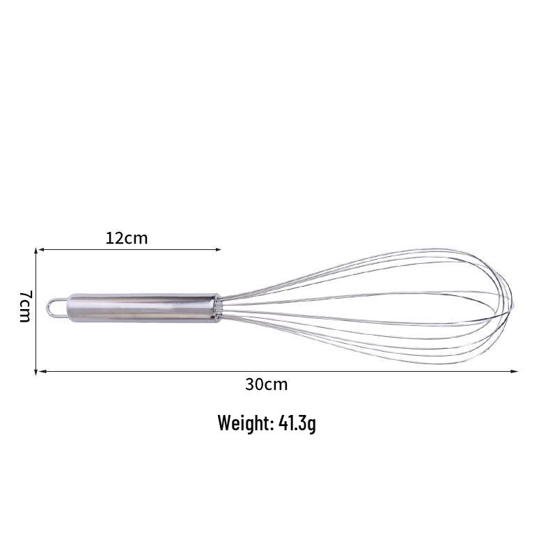 Stainless Steel Mini Egg Beater Whisk for Baking