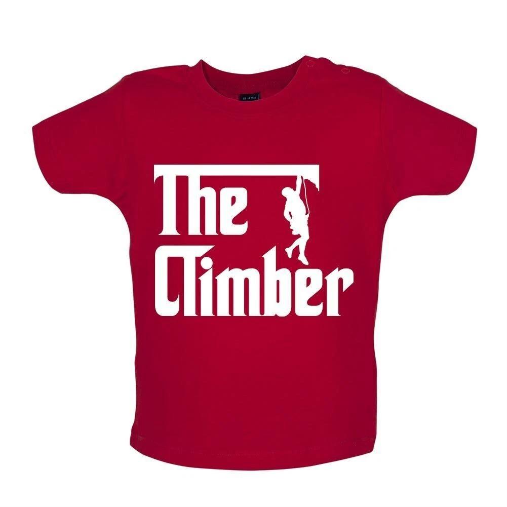 The Climber - Baby T-Shirt / Babygrow - Climbing Free Climb Rock Face Bouldering 110