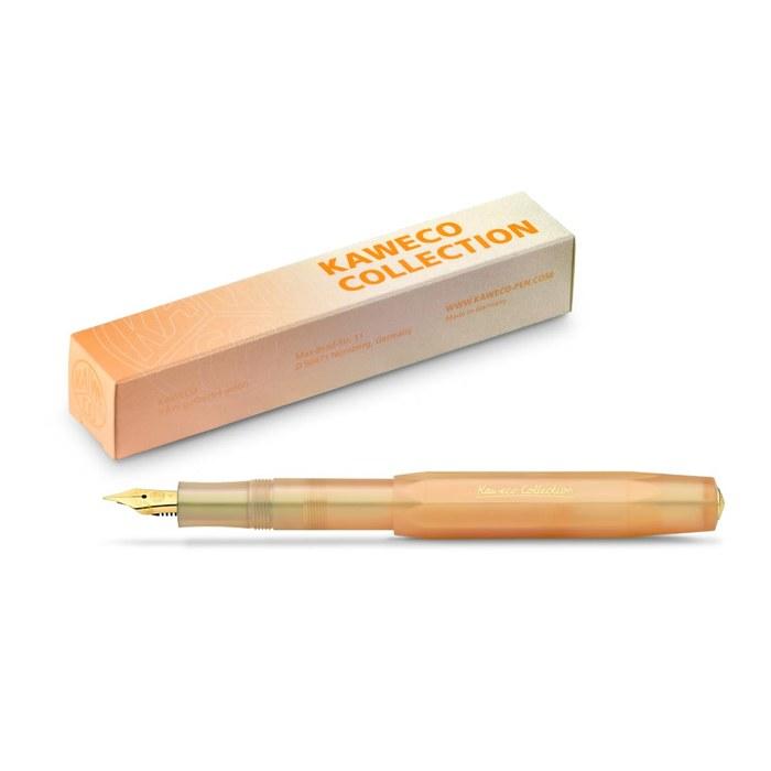 Kaweco Fountain Pen F Fine Nib Collection Apricot Pearl 11000259