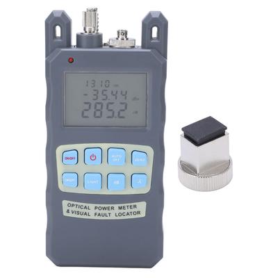 Medidor de Potência de Fibra Óptica Portátil Testador de Cabo Interface SC FC ST Localizador Visual de Falhas 10mW