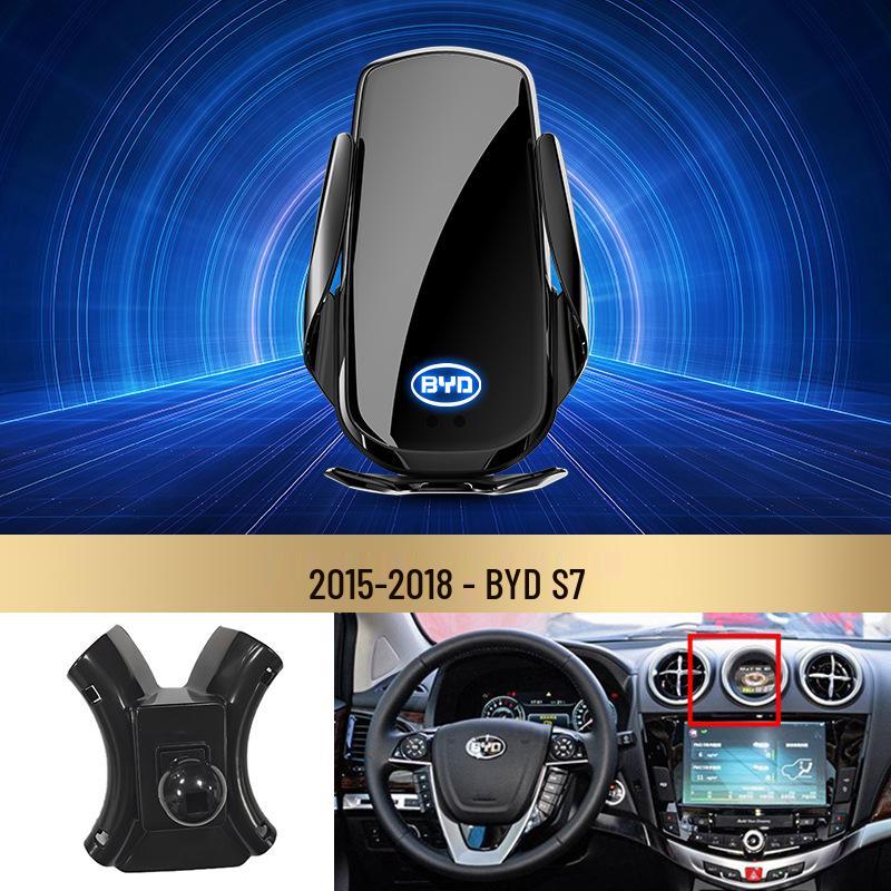 15W Wireless Charger & Navigation Bracket for BYD Song, Qin PLUS, Han EV, G3, Song MAX