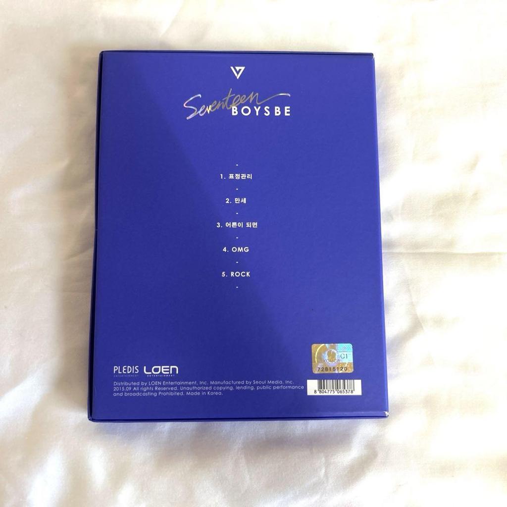 [USED] SEVENTEEN JUN Autographed Album