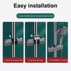 Shower Head Holder Adjustable Shower 360-degree Detachable Rotation Easy Install Bracket Flexible Bathroom Sprayer