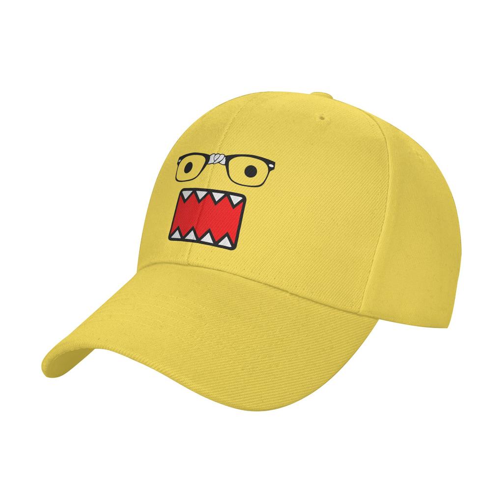 Domo Kun Face s Vintage Cartoon Baseball Cap FeUnisex Unisex Hats Spring Street Style Outdoor Sport Adjustable Baseball Caps