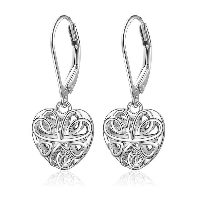 Bohemian Love Ear Buckle Women, Fashion Design Earrings, Texture Solid Color Popular Earrings